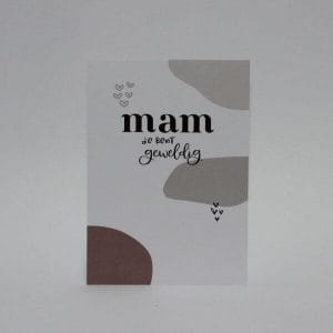 shop kaart mam je bent geweldig bij Livs and Gifts