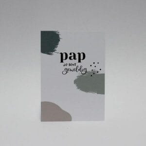 shop kaart pap je bent geweldig bij Livs and Gifts