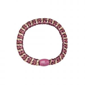Haarelastiek/armband roze