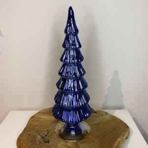 Kerstboom Klassiek Blauw Metallic