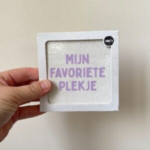 Siertegeltje "Mijn favoriete plekje"